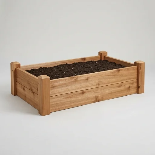 Greenes Fence Cedar Raised Garden Bed