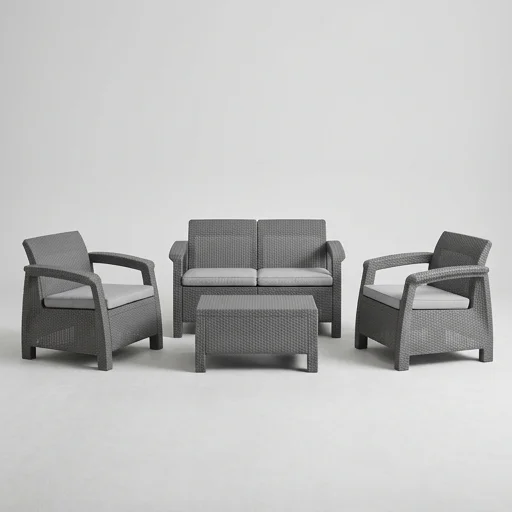 Keter Corfu Resin Patio Set