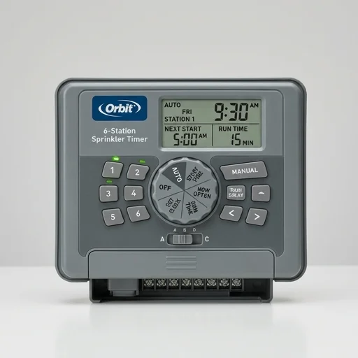 Orbit 6-Station Sprinkler Timer