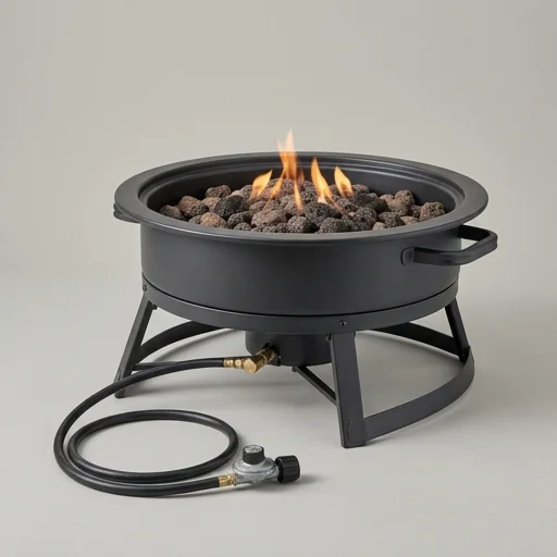 Outland Living Firebowl Portable Propane Fire Pit