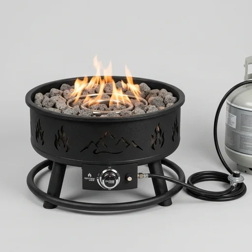 Outland Living Firebowl Portable Propane Fire Pit