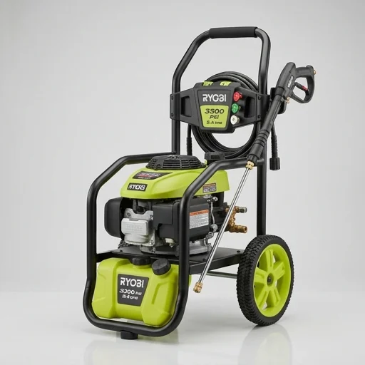 RYOBI 3300 PSI Gas Pressure Washer