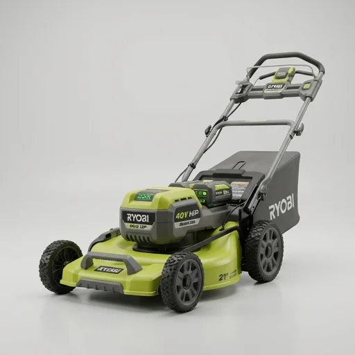 RYOBI 40V HP Brushless 21 in. Cordless Battery Walk Behind Self-Propelled Lawn Mower
