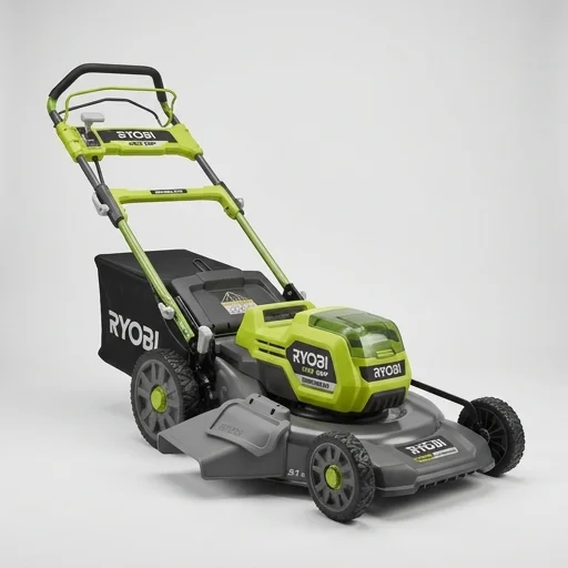 RYOBI 40V HP Brushless 21 in. Cordless Battery Walk Behind Self-Propelled Lawn Mower