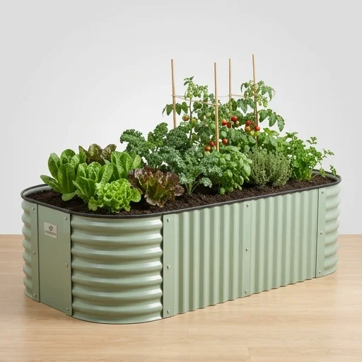 Vego Garden Raised Metal Garden Bed